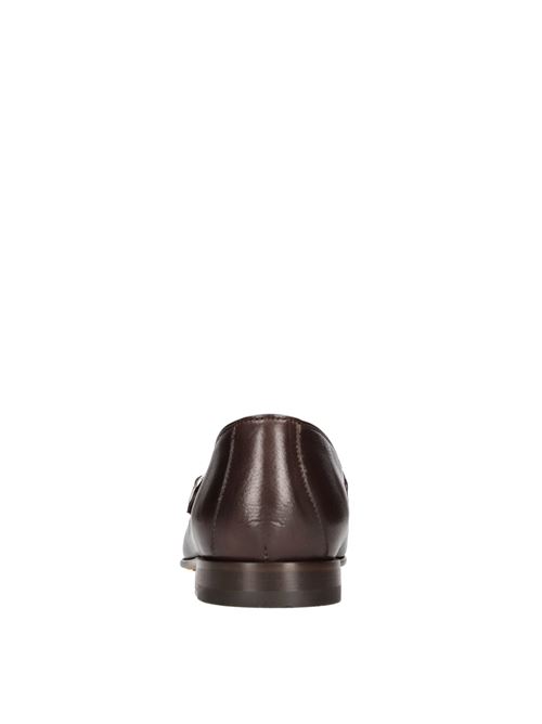 Moccasins in leather CERBERO | RL4TESTA DI MORO